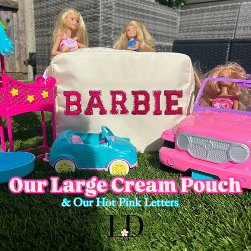 Large Cream Pouch