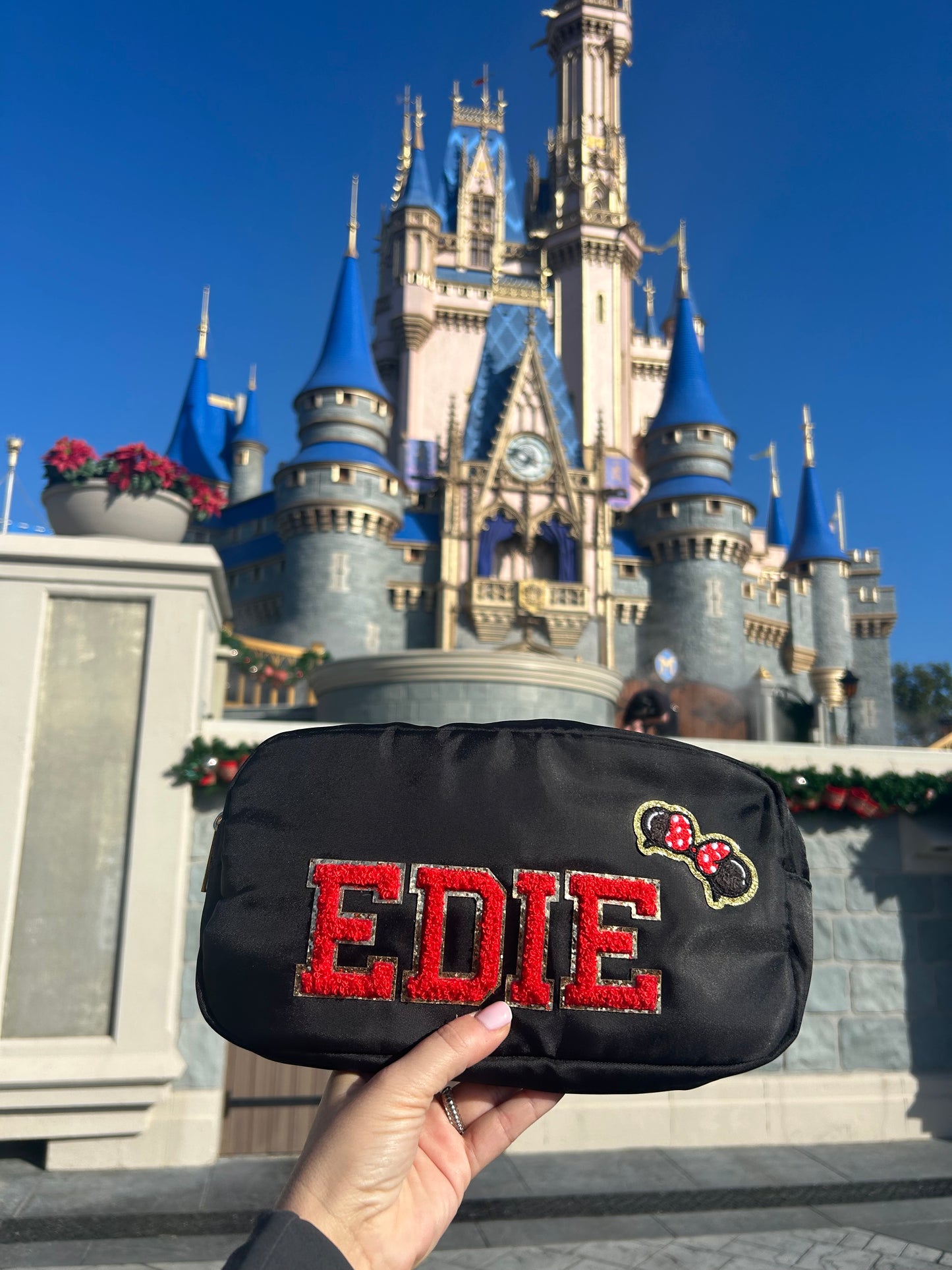 Medium Black Pouch