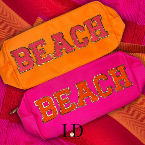 Medium Orange Pouch