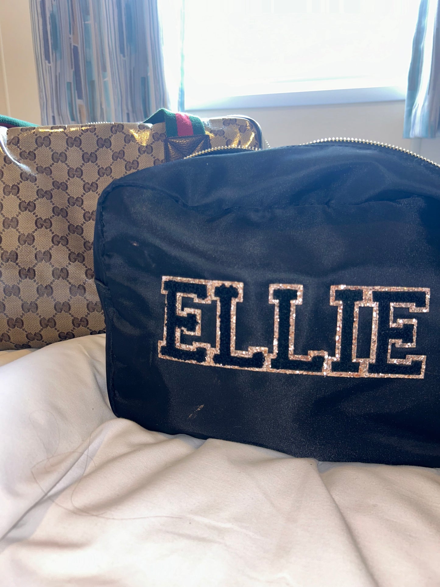 Large Black Pouch