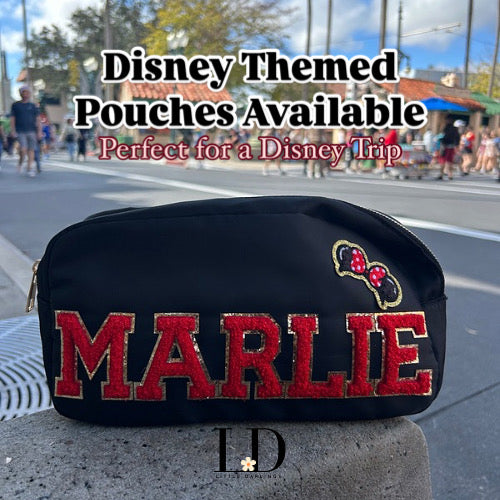 Medium Black Pouch