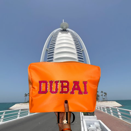 Large Orange Pouch